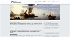 Desktop Screenshot of bluebearenergy.com